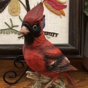 Red Cardinal Lefton Japan